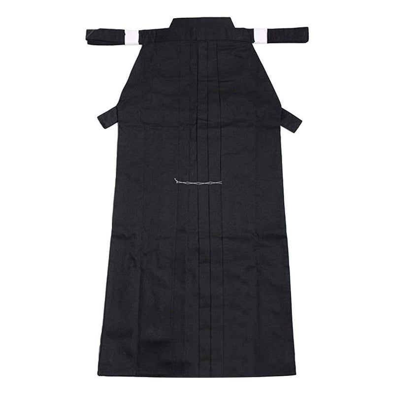 ZooBoo Mens Kendo Aikido Hapkido Martial Arts Sportswear Hakama (S/165, Black) - Image 1